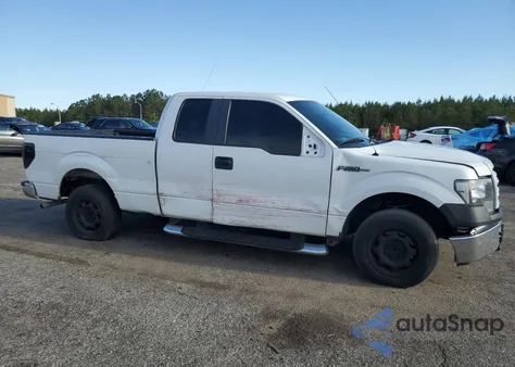 2013 Ford F150 Super Cab from USA, damaged, VIN 1FTEX1CM0DFB61456